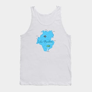 Lake Moultrie, SC Map Tank Top